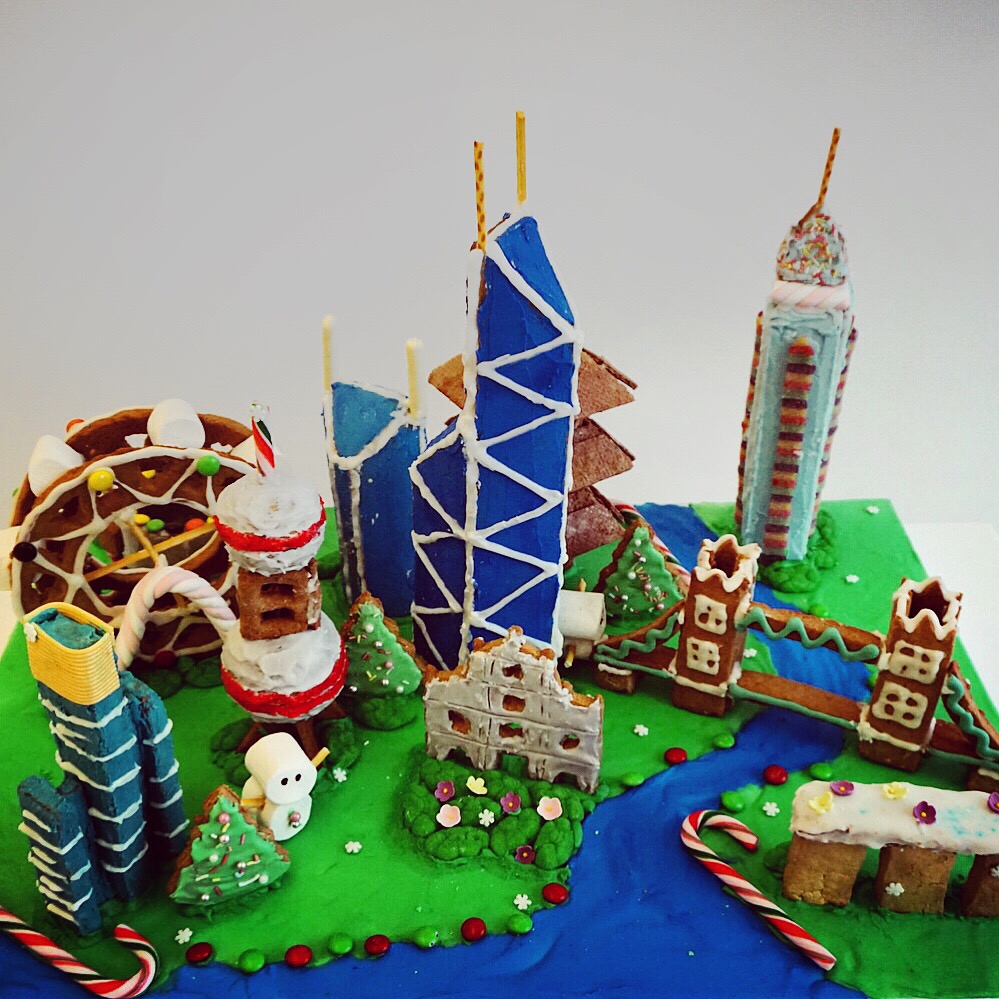 Gingerbread city