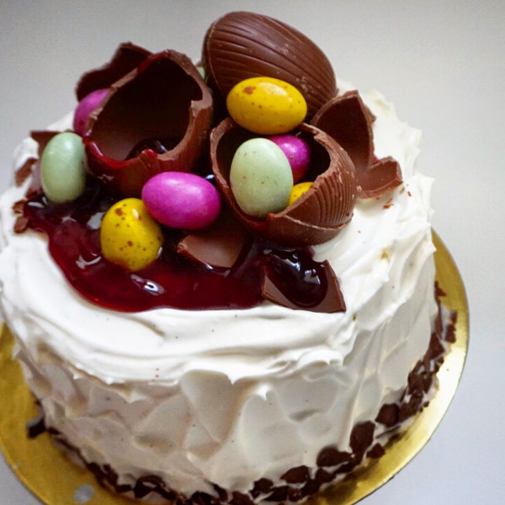 Balck Forest Easter cake 1