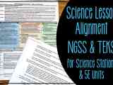 Ngss And Teks Standards Alignment