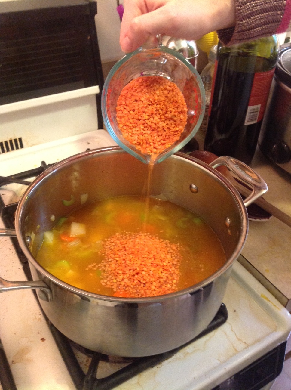 A Potage Of Lentils What Julie Ate