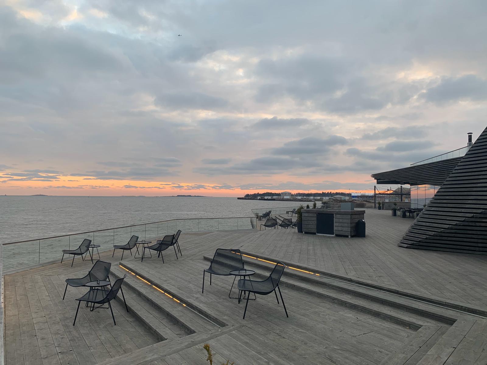 Deck at Löyly, Helsinki