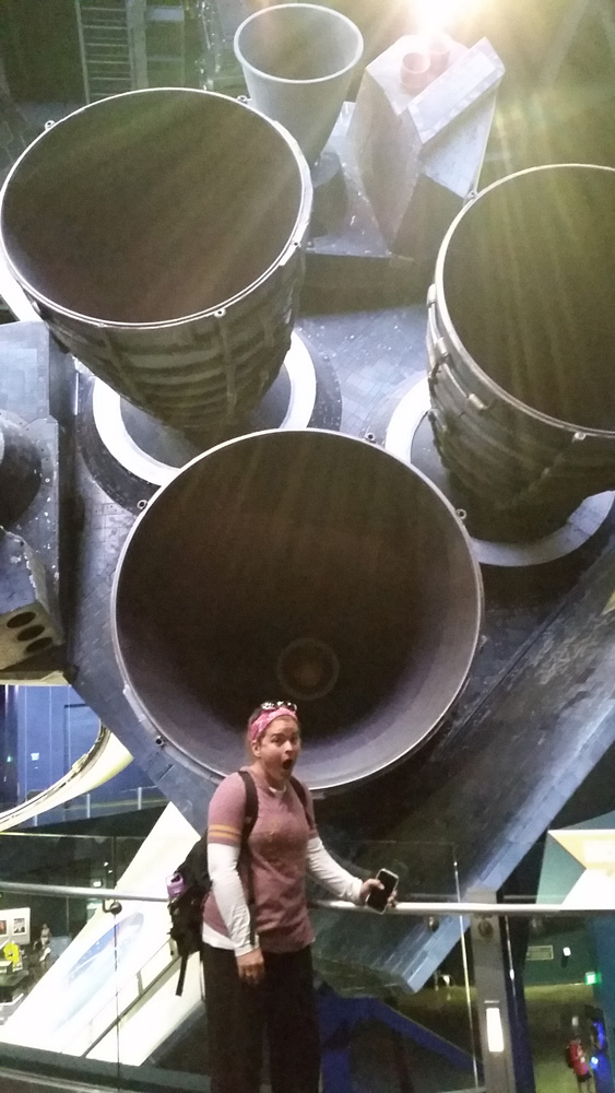 Those are some large Shuttle boosters.
