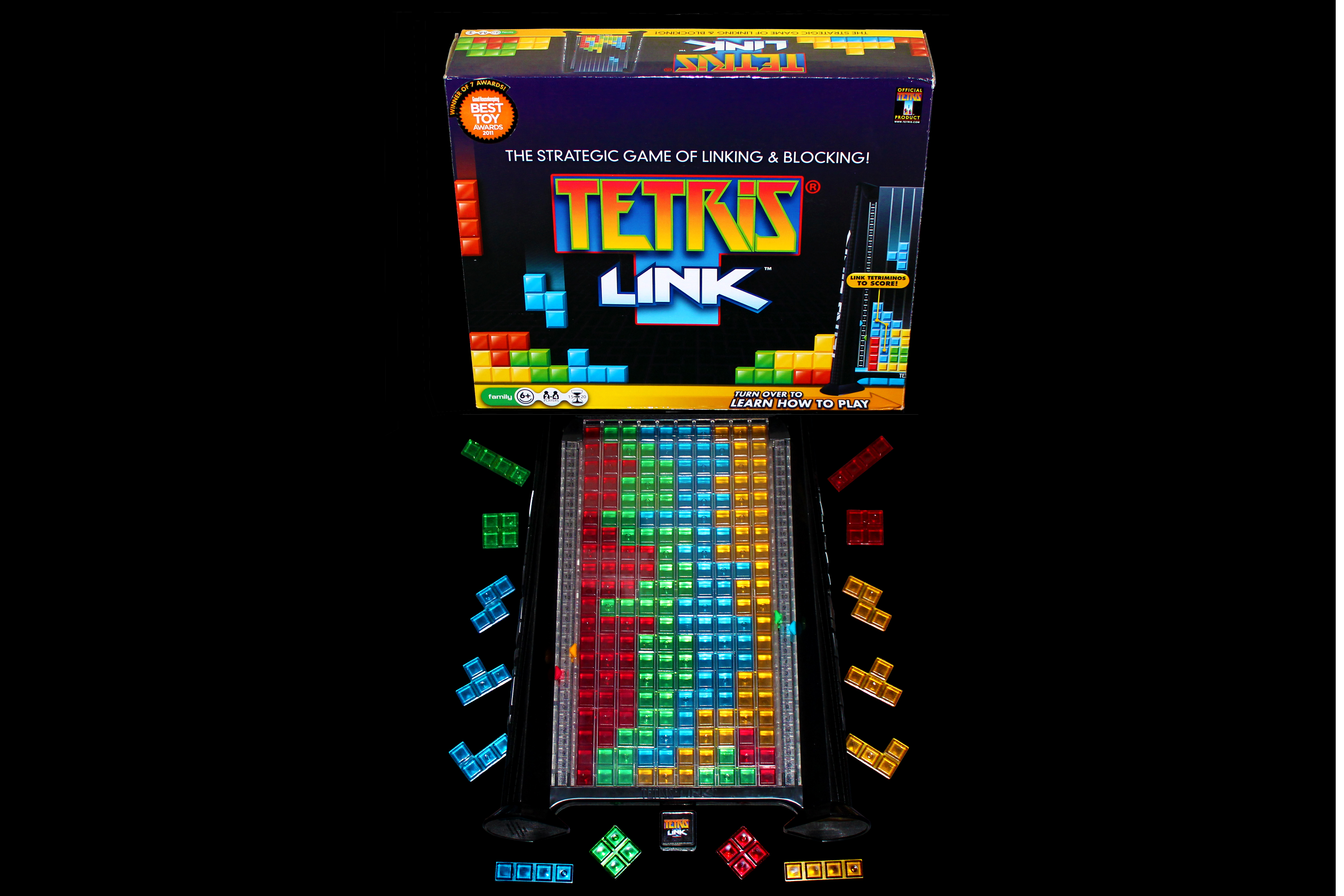 新品未開封☆テトリスリンク TETRIS LINK 元祖テトリス デーブルゲーム Tetris link テトリス ボード ゲーム Amazon Techno Source テトリス