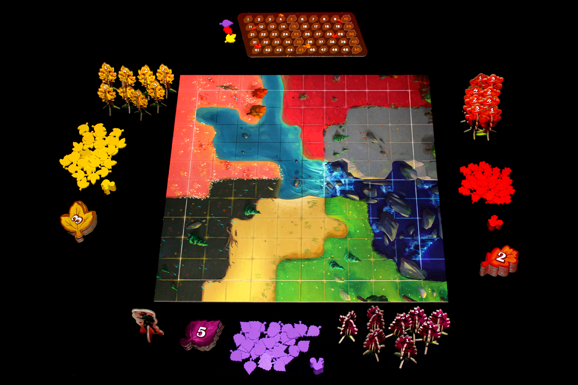 Bosk Review: Plant Trees & Scatter Leaves to Claim the Park