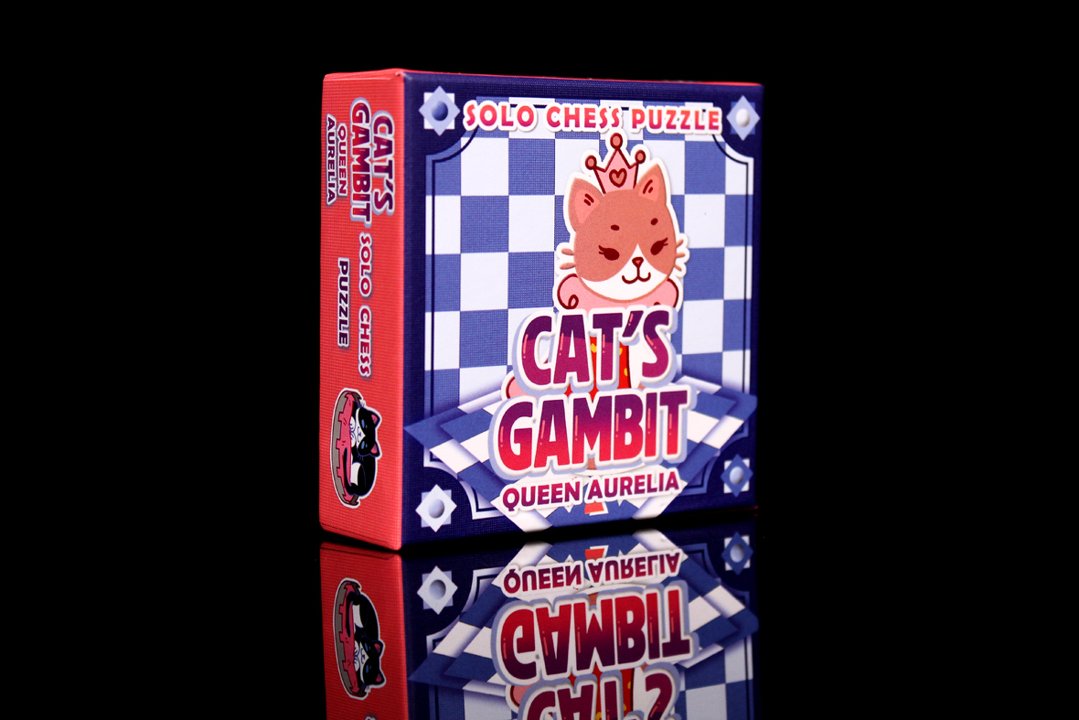 Cat's Gambit: Queen Aurelia Review: Solo Chess Puzzle