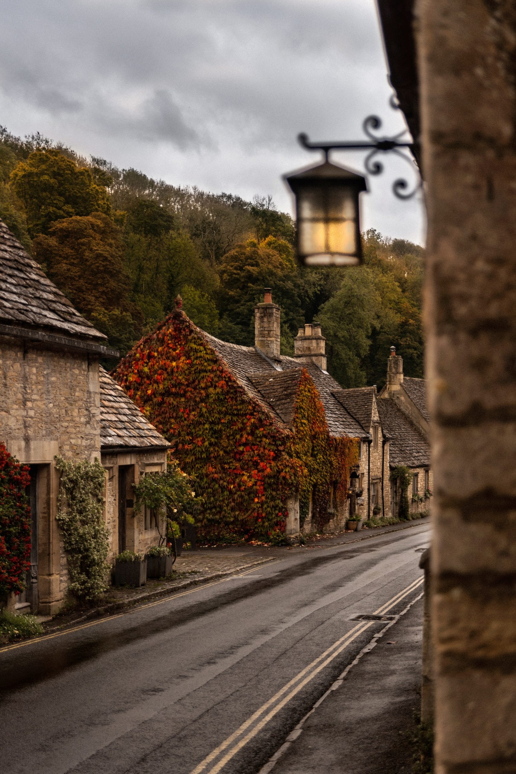 Castle Combe In Autumn - Fine Art Print