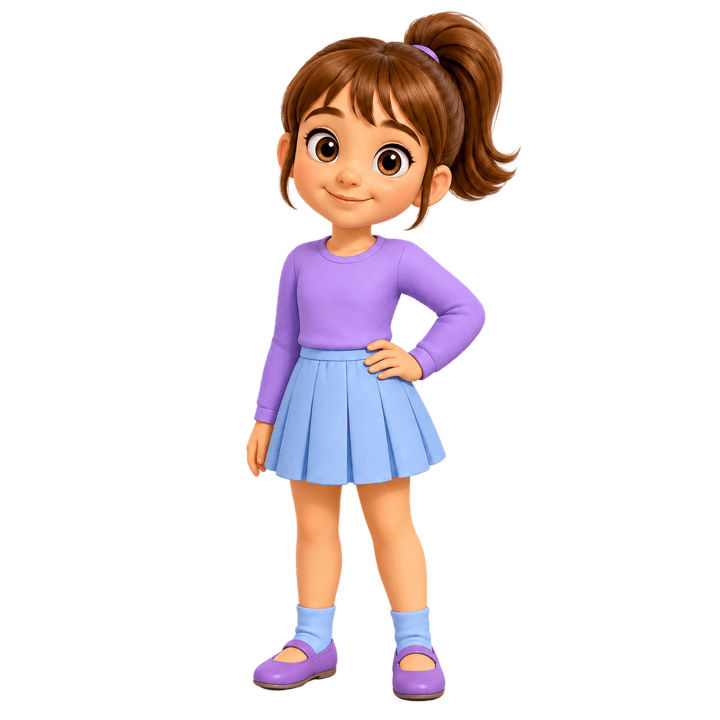 Daisy, the OCD and intrusive-thought awareness character