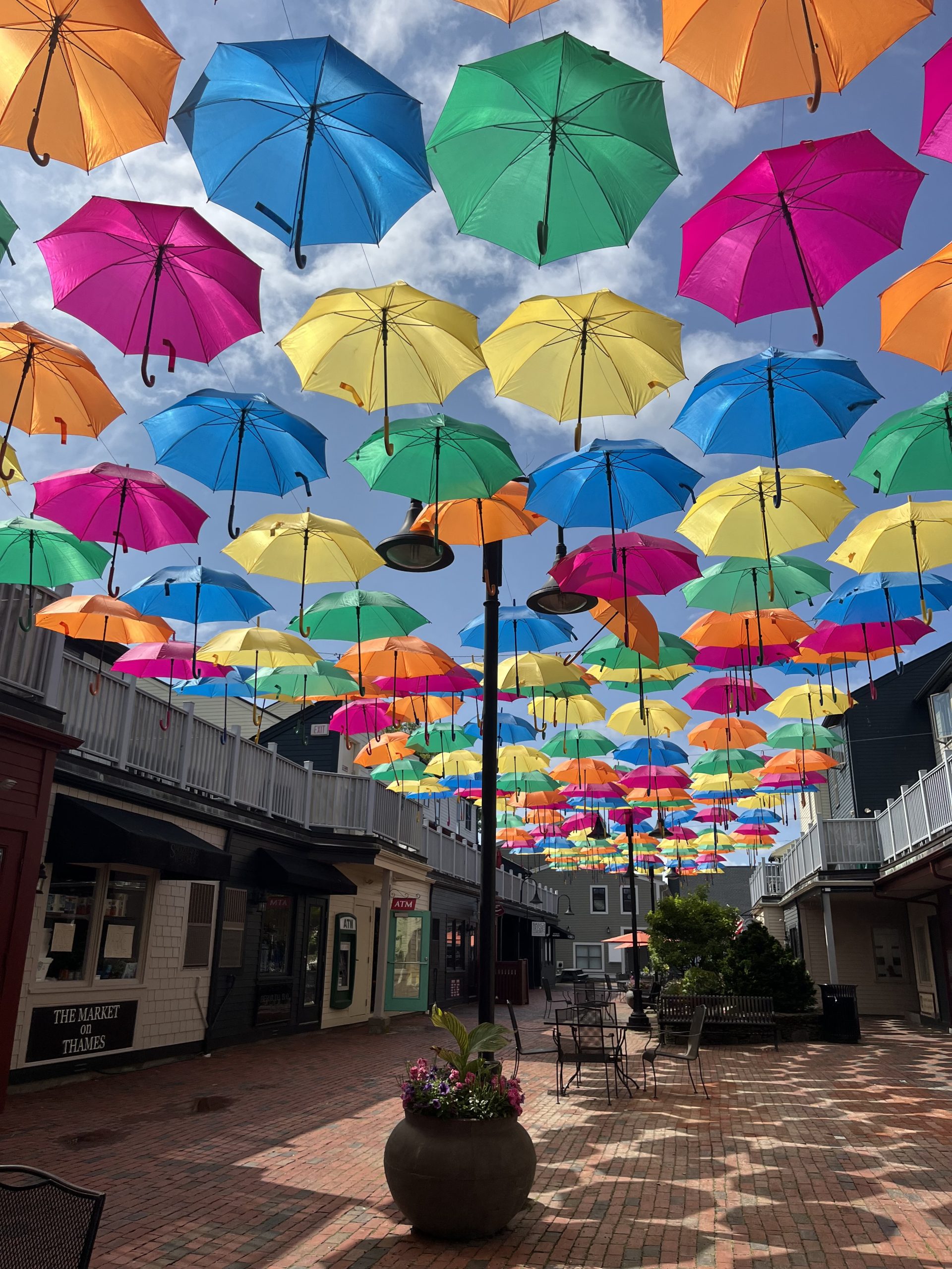 Umbrella Sky Newport exhibit opens in Brick Market Place What's Up Newp