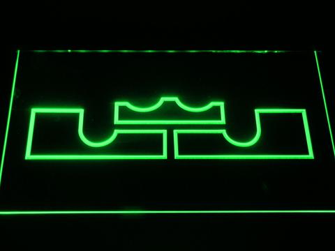 lebron neon lights