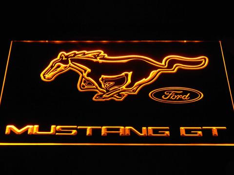 Ford Mustang GT - neon sign - LED sign - shop - What's your sign?