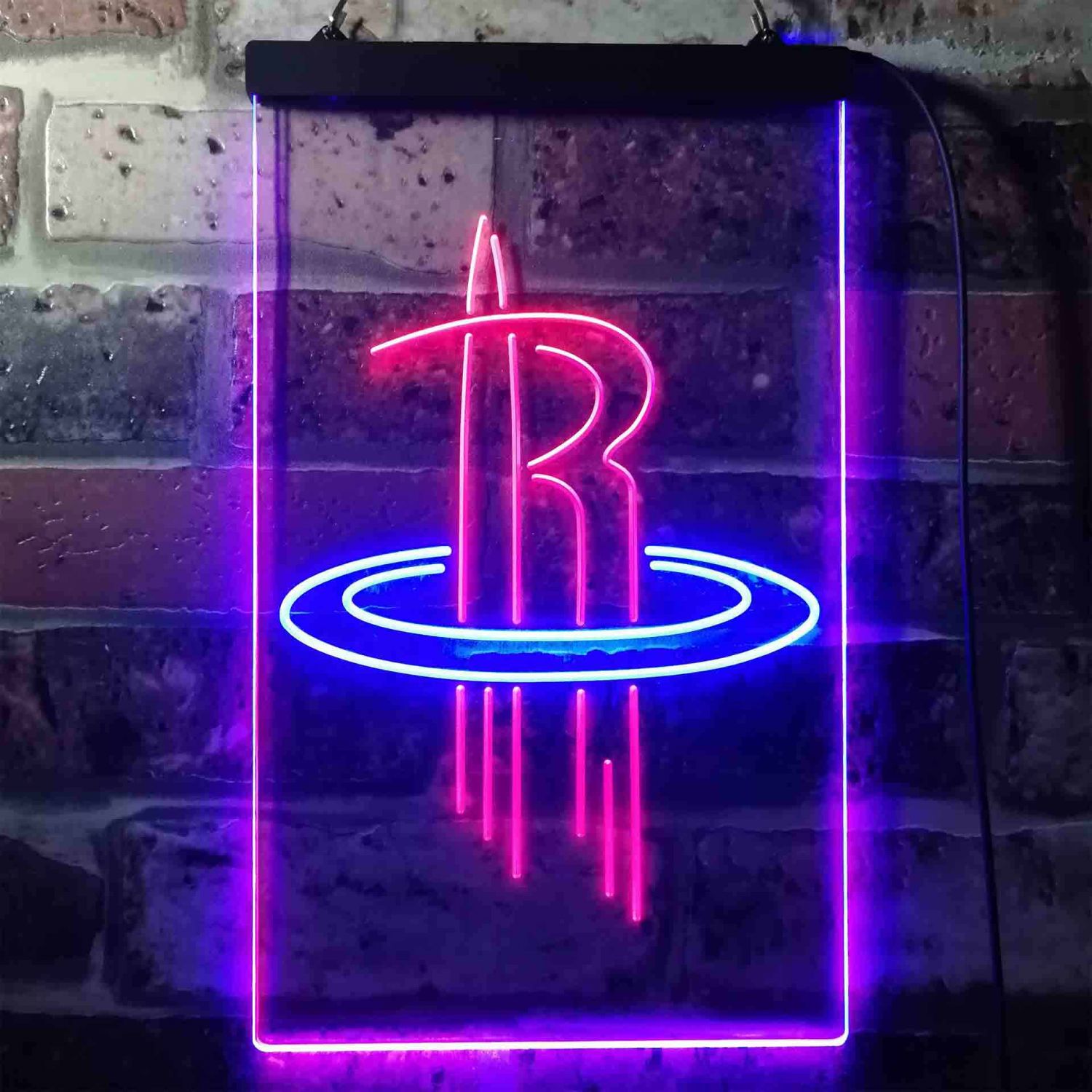 Houston Rockets Logo LED Neon Sign neon sign LED Houston Rockets Logo LED Neon Sign neon sign LED