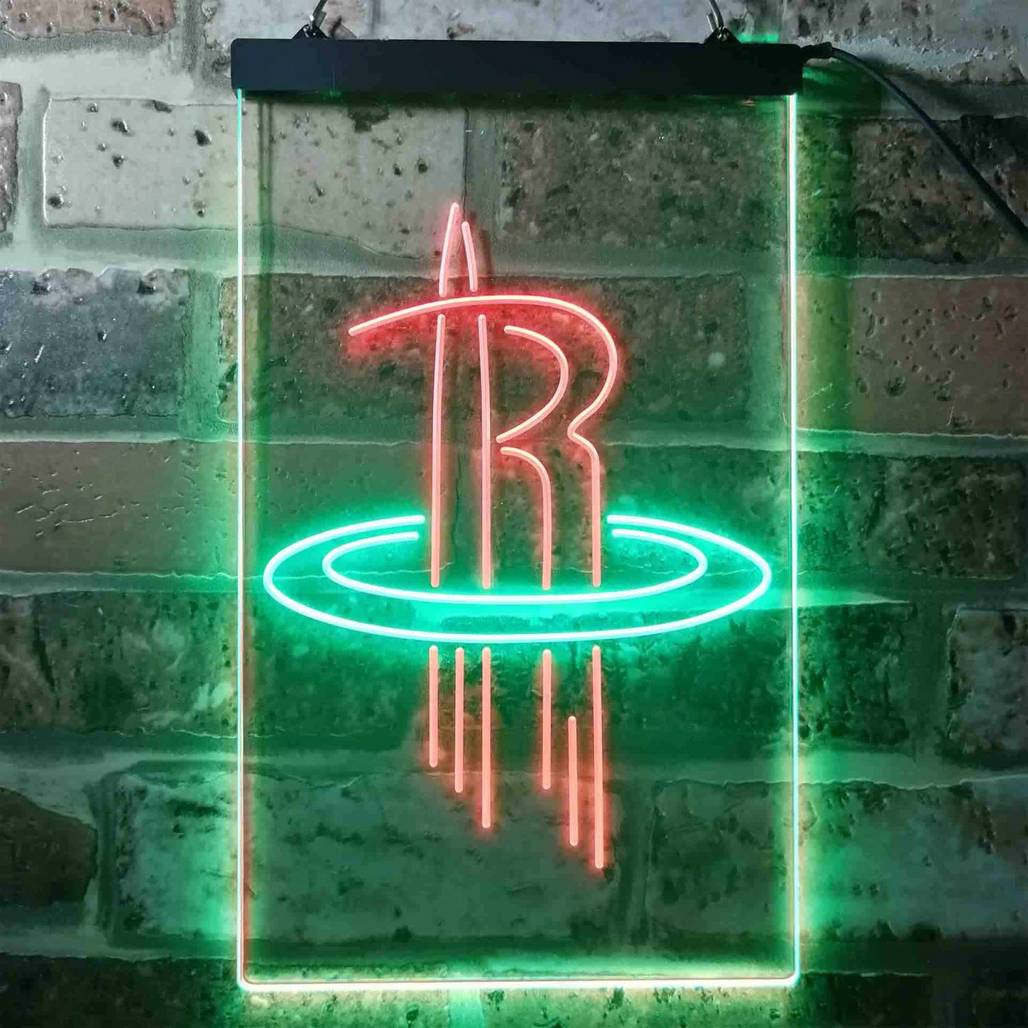 Houston Rockets Logo LED Neon Sign neon sign LED Houston Rockets Logo LED Neon Sign neon sign LED