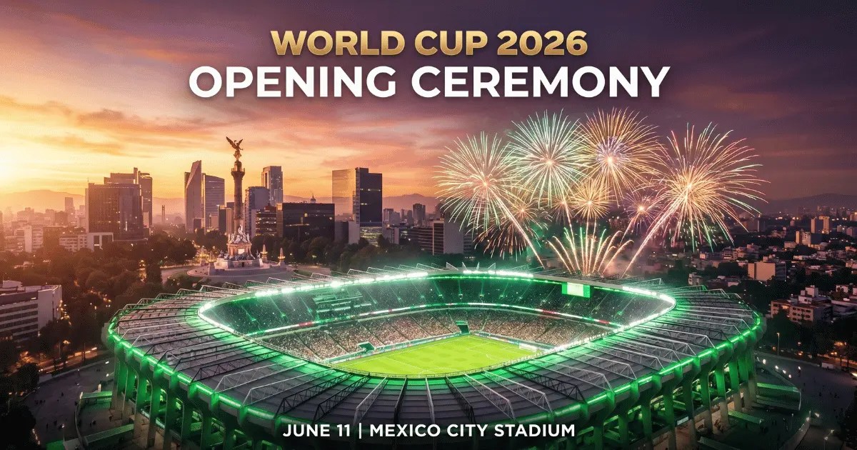 What Time Is The World Cup 2026 Opening Ceremony Date Performers World Cup 2026 Opening