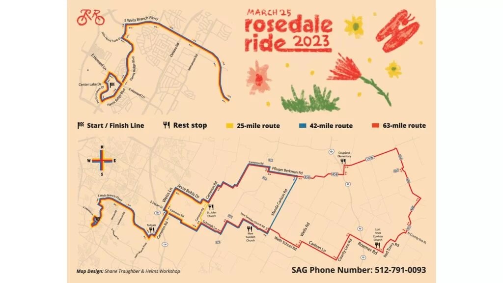 Map All Up To Date 2026 Texas Bicycle Rides In One Location.