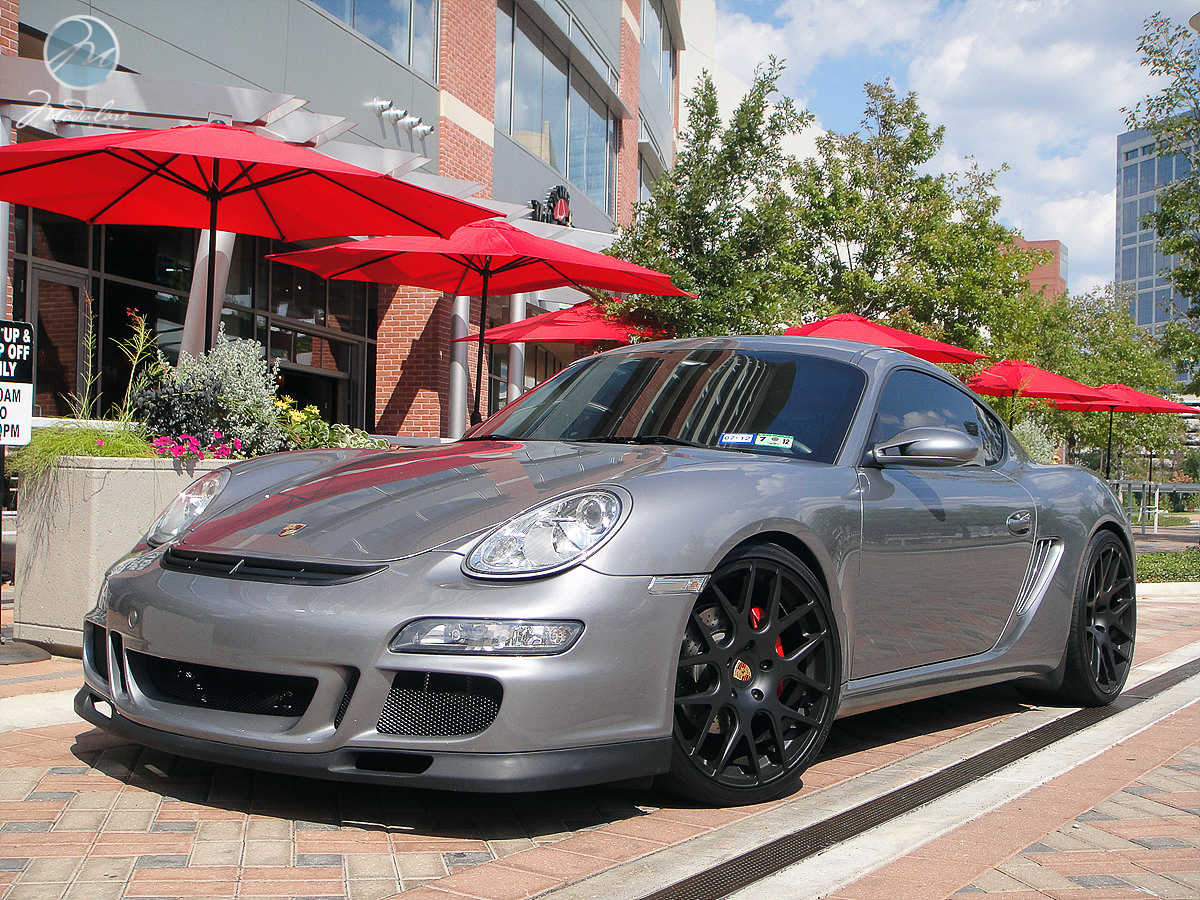 Customer review · wheel diameter · wheel width · wheel offset · brand (1) · model · bolt pattern. Porsche Cayman S | 20" Modulare B1 satin black