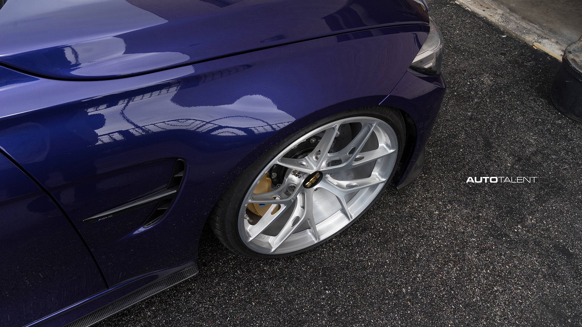 Bmw m3 f80 blue bbs fi-r