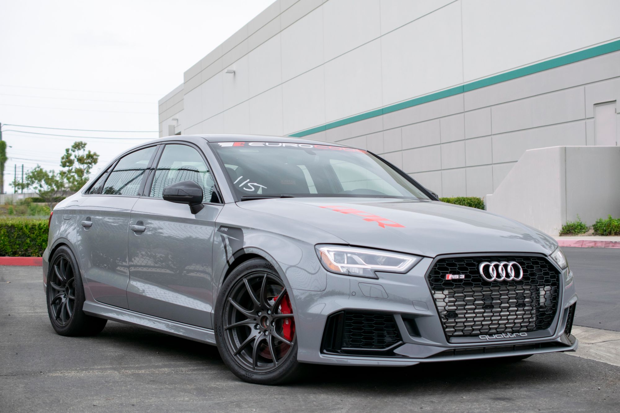 Audi rs3 8v sedan grey wedssport sa-10r