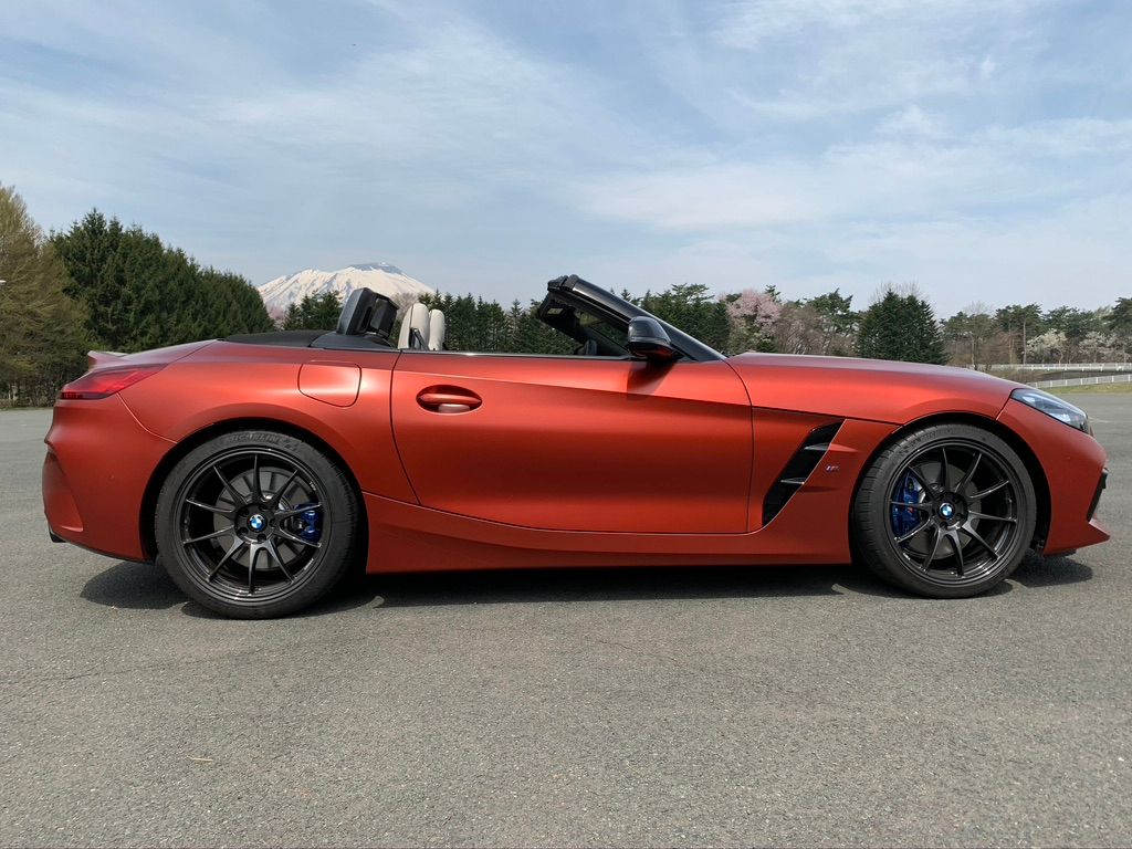 Bmw z4 m40i g29 orange tws forged motorsport rs317