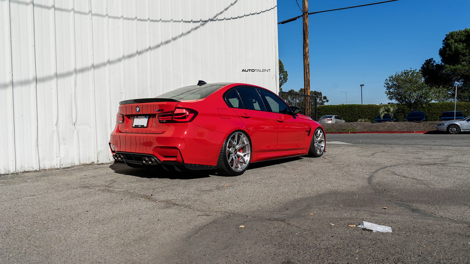 Bmw m3 f80 red bbs fi-r
