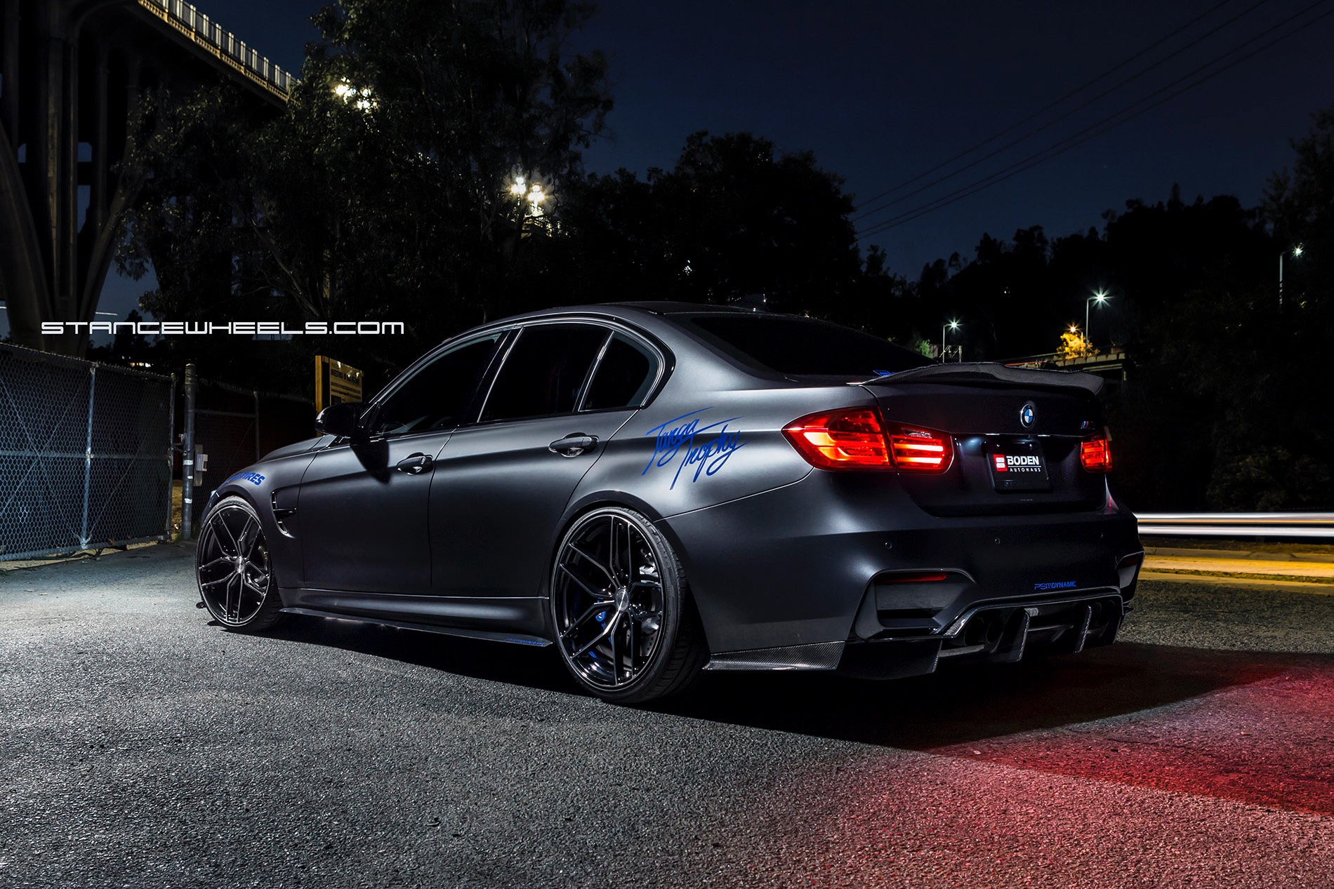 Bmw m3 f80 grey stance sf03