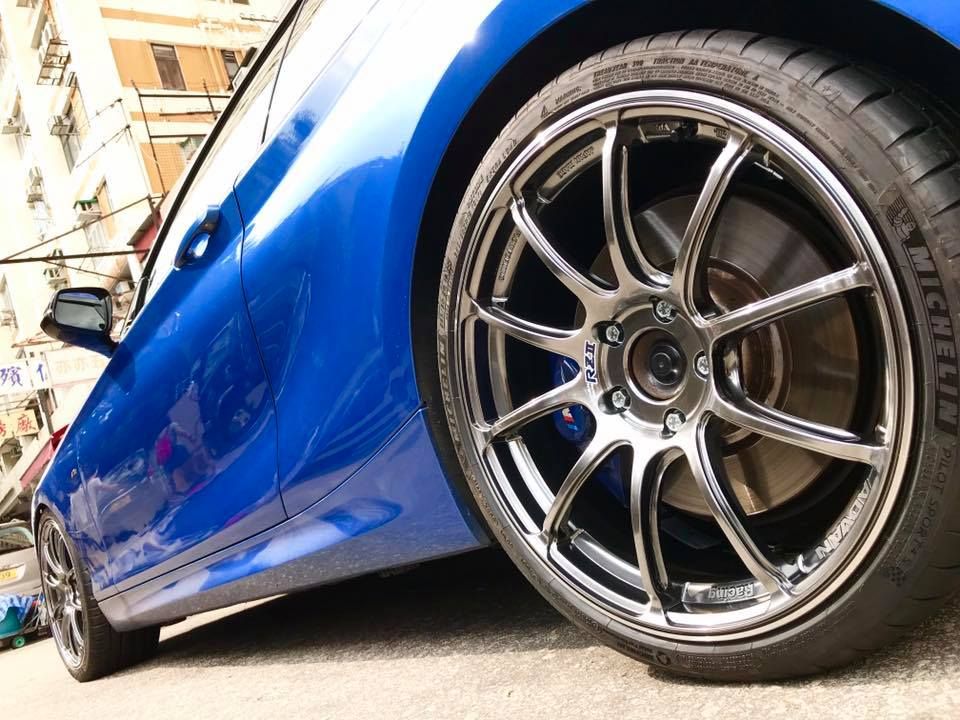 Bmw 2 series m235i f22 blue advan rz ii