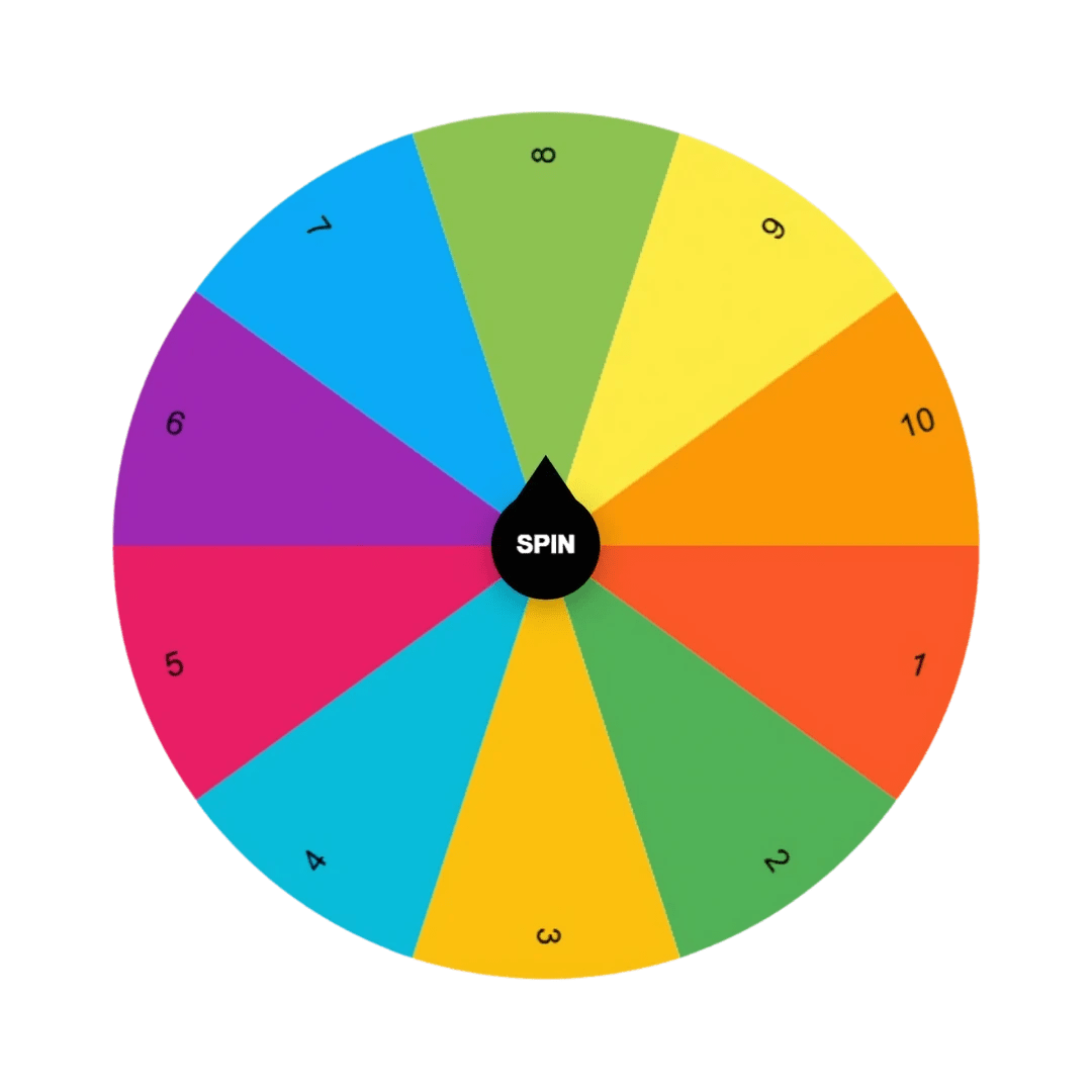 Random Number Picker Wheel