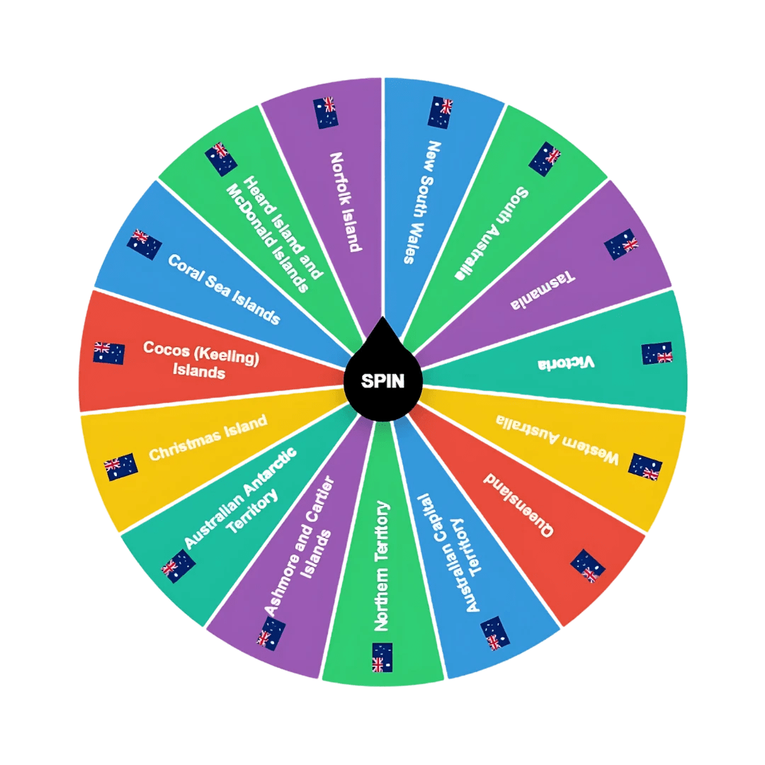 State Picker Wheel