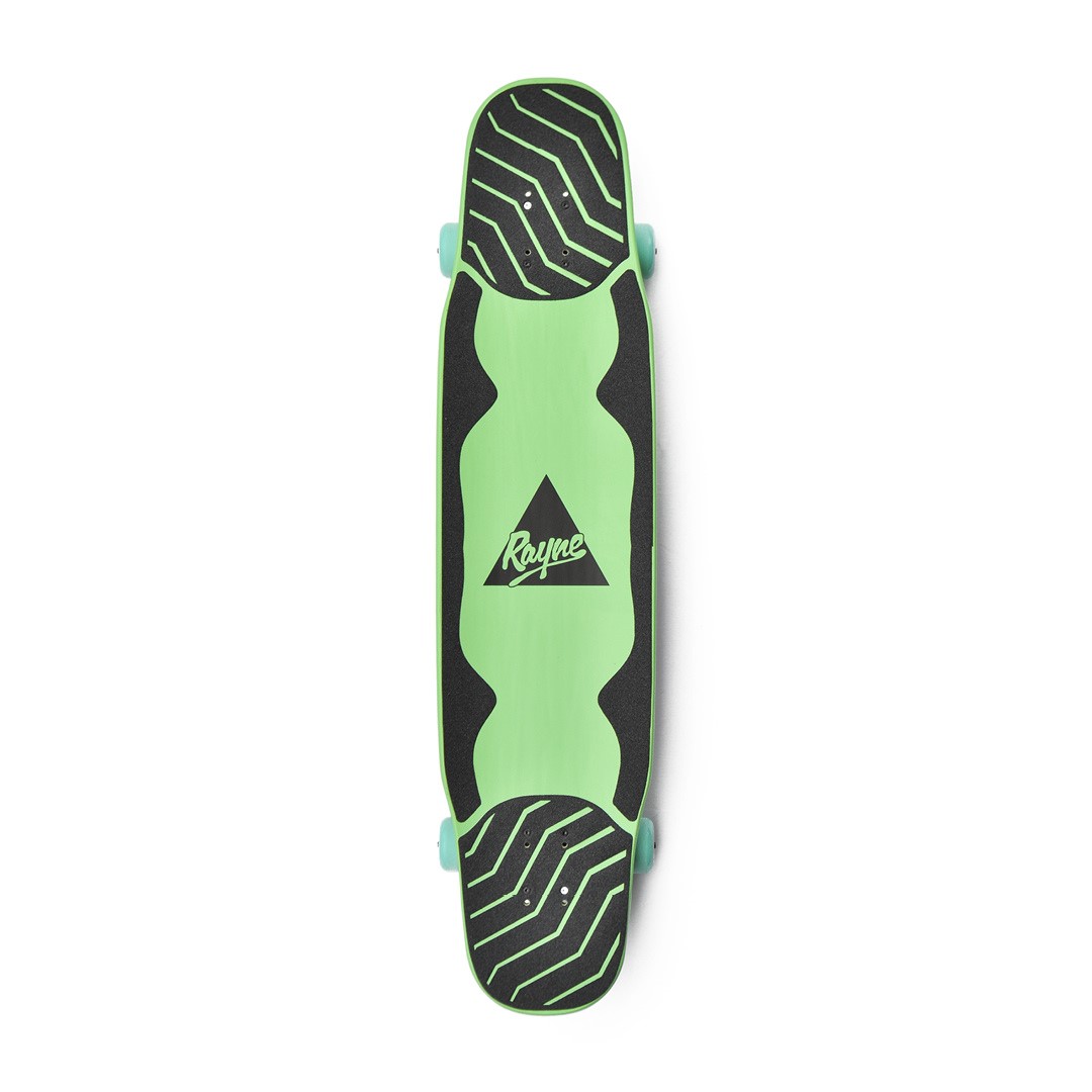 Rayne Nae Nae 40" Lime Mini Dance / Freestyle Longboard – Bild 2