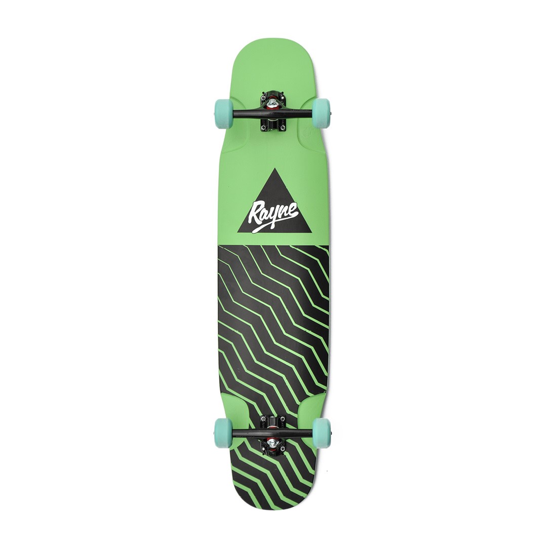 Rayne Nae Nae 40" Lime Mini Dance / Freestyle Longboard