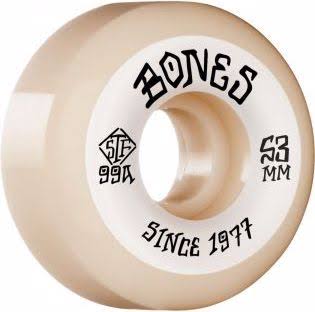 Bones Wheels 99A STF Heritage Roots V5 Sidecut 53mm Team
