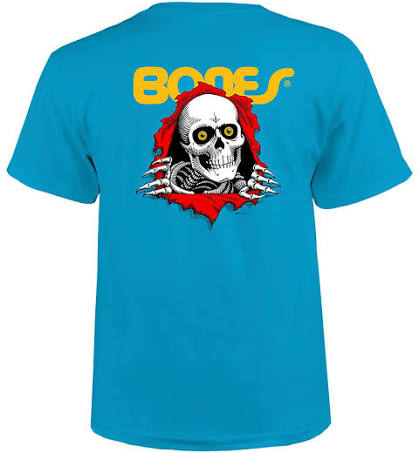 Powell Peralta Ripper Youth Turquoise T-Shirt – Bild 3