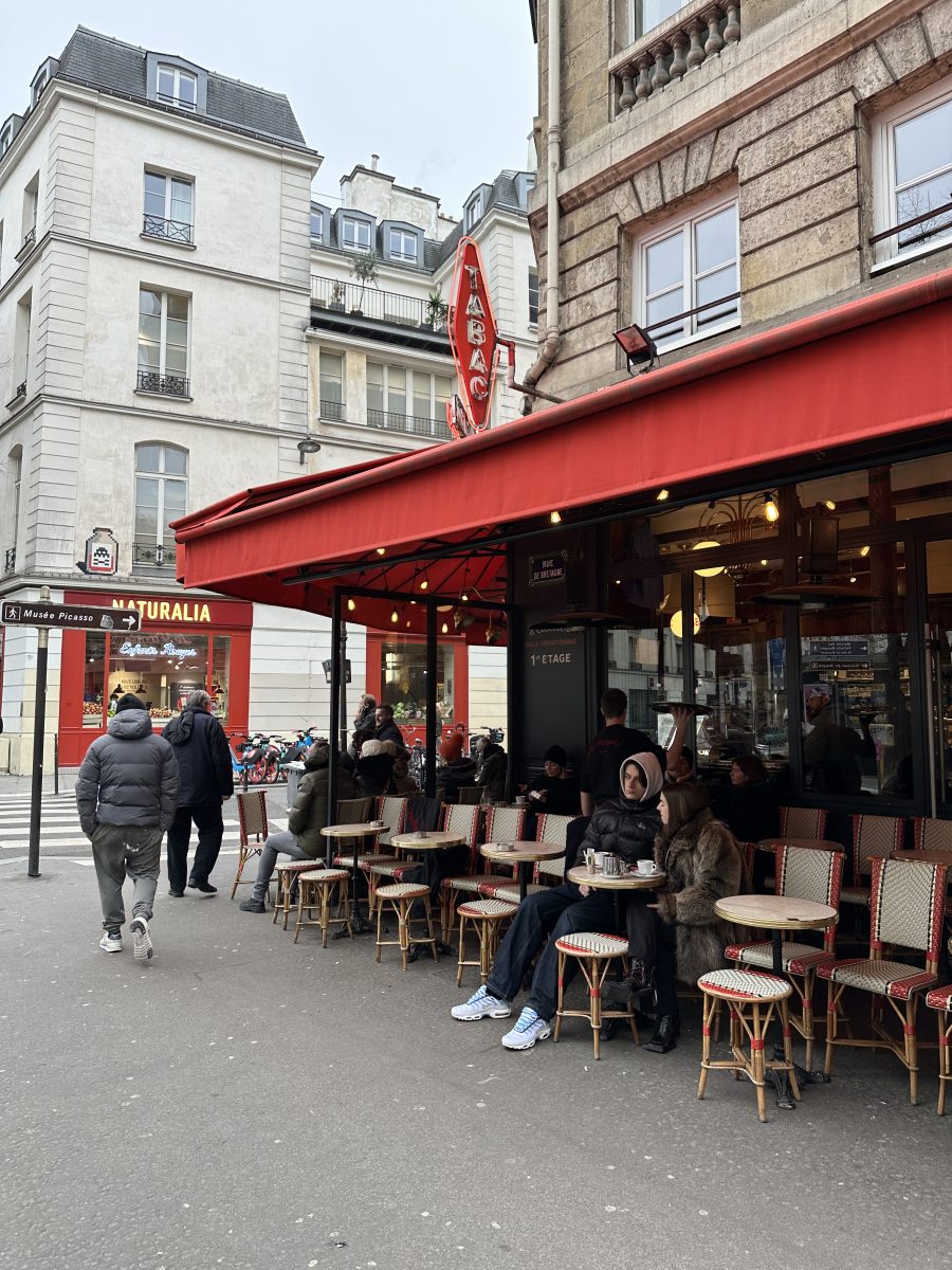 Lunch in Le Progrès Marais
