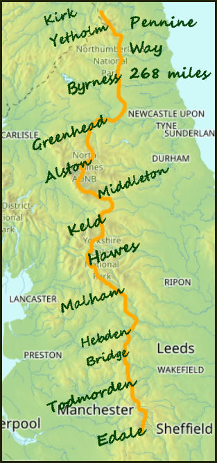 Pennine Way Where2Walk Pennine Way 