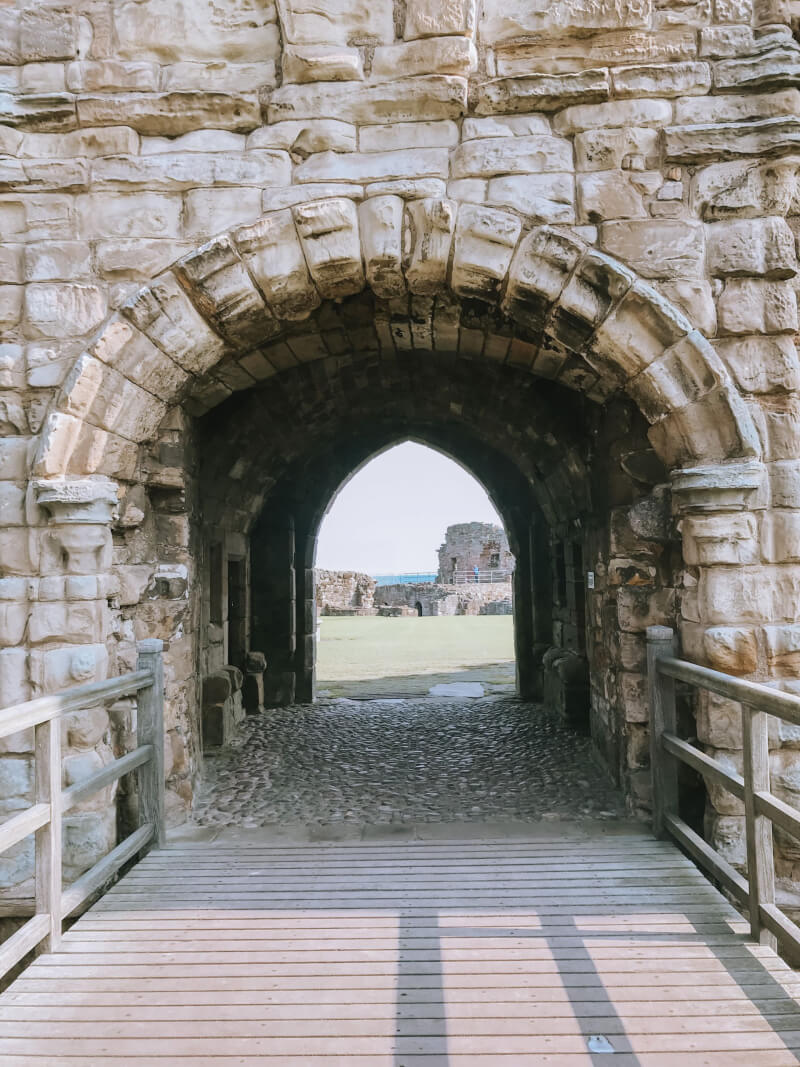 image of St Andrew's Castle drawbridge, Scotland