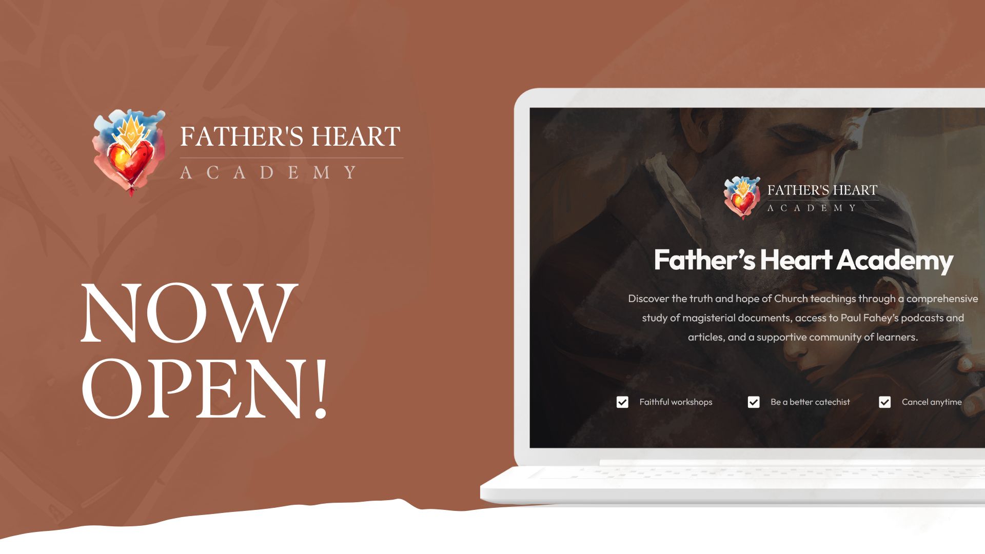 Father’s Heart Academy is now open!
