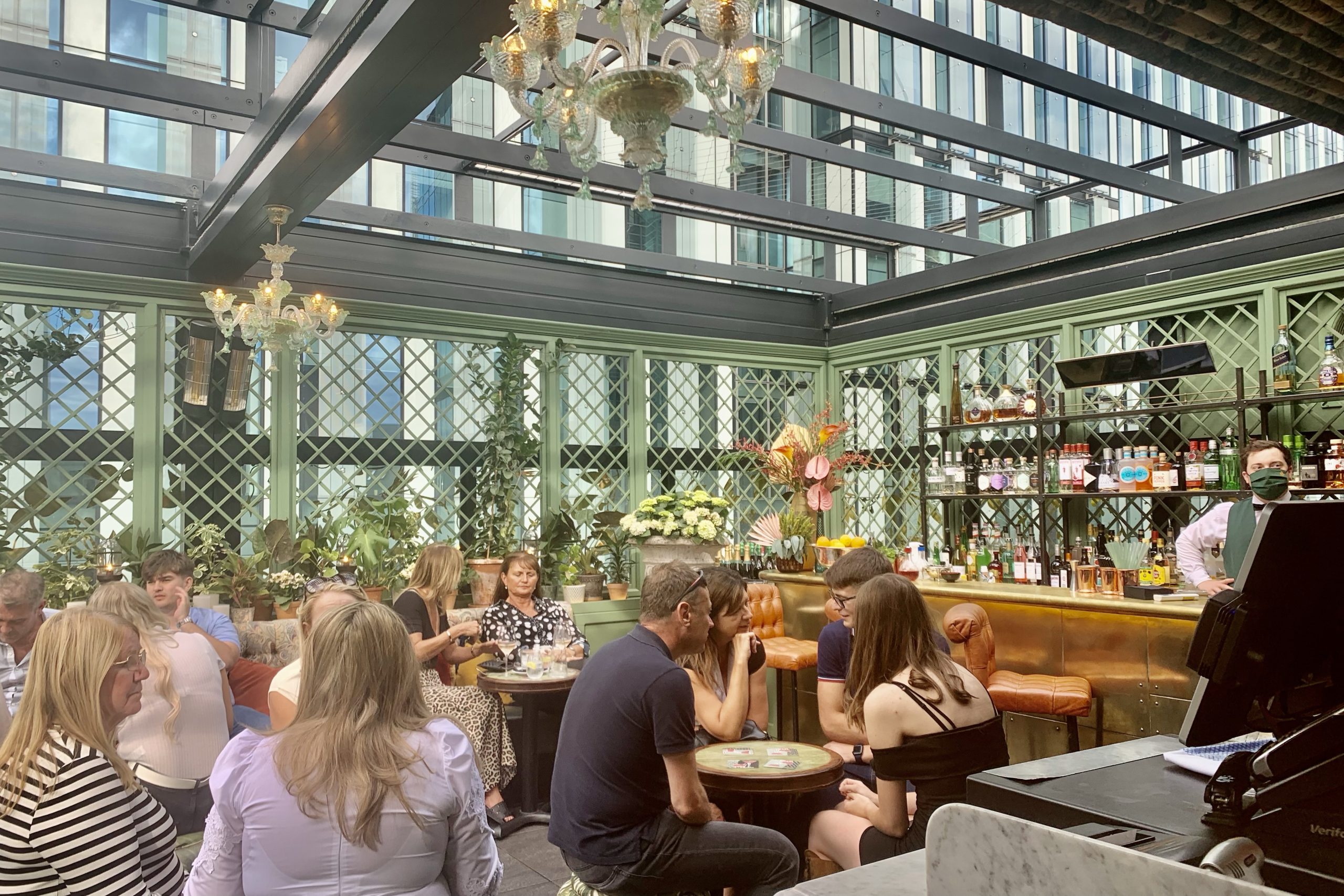 The Ivy on the Roof, Manchester