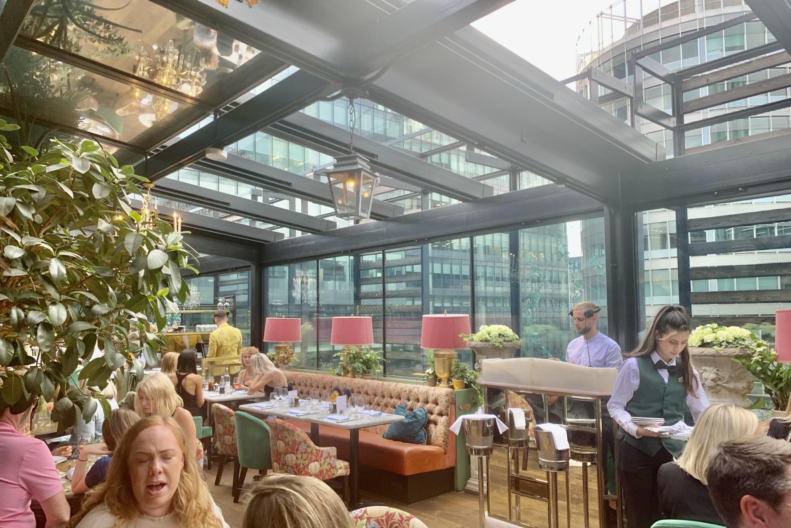 The Ivy on the Roof, Manchester