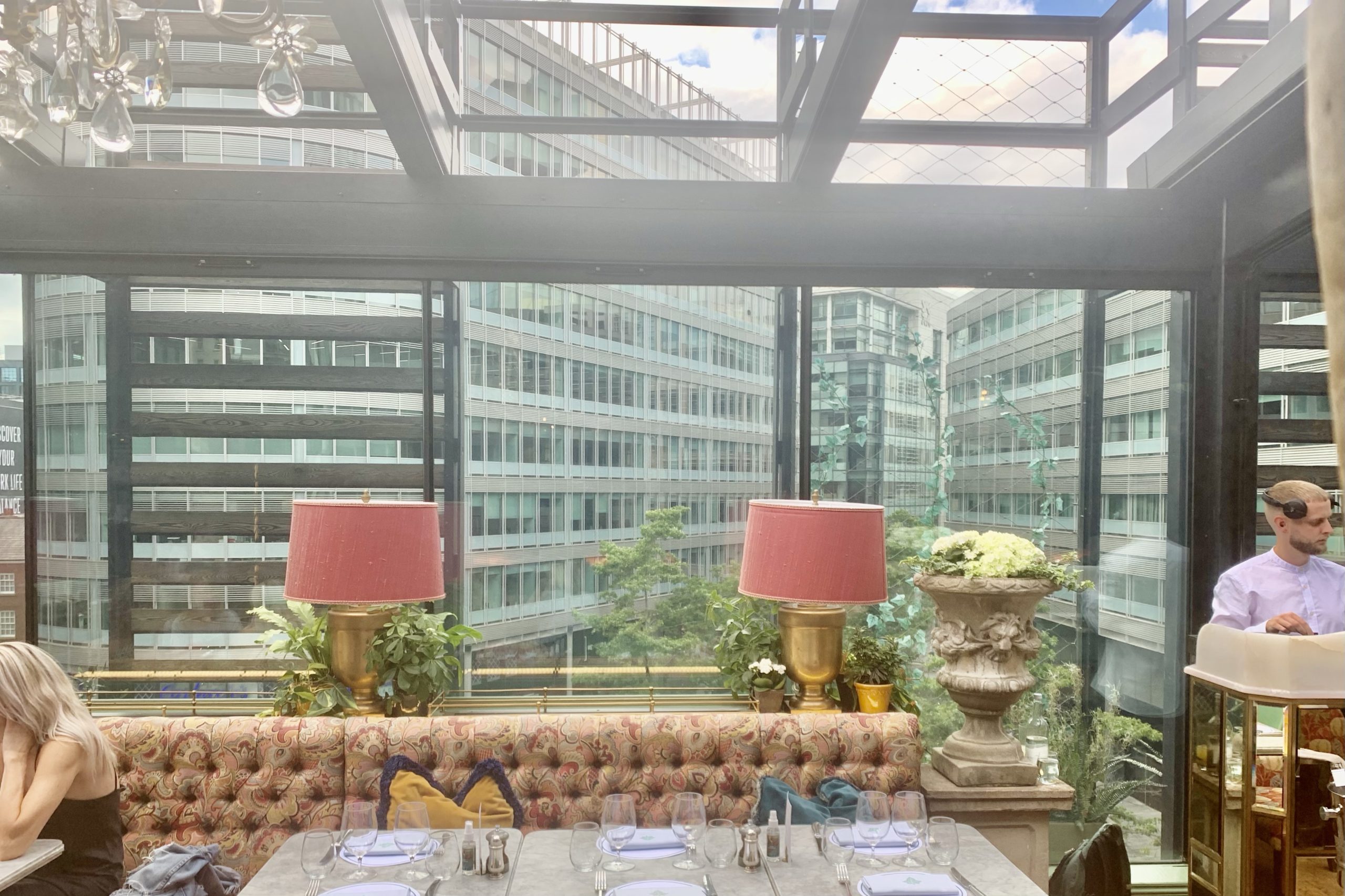The Ivy on the Roof, Manchester