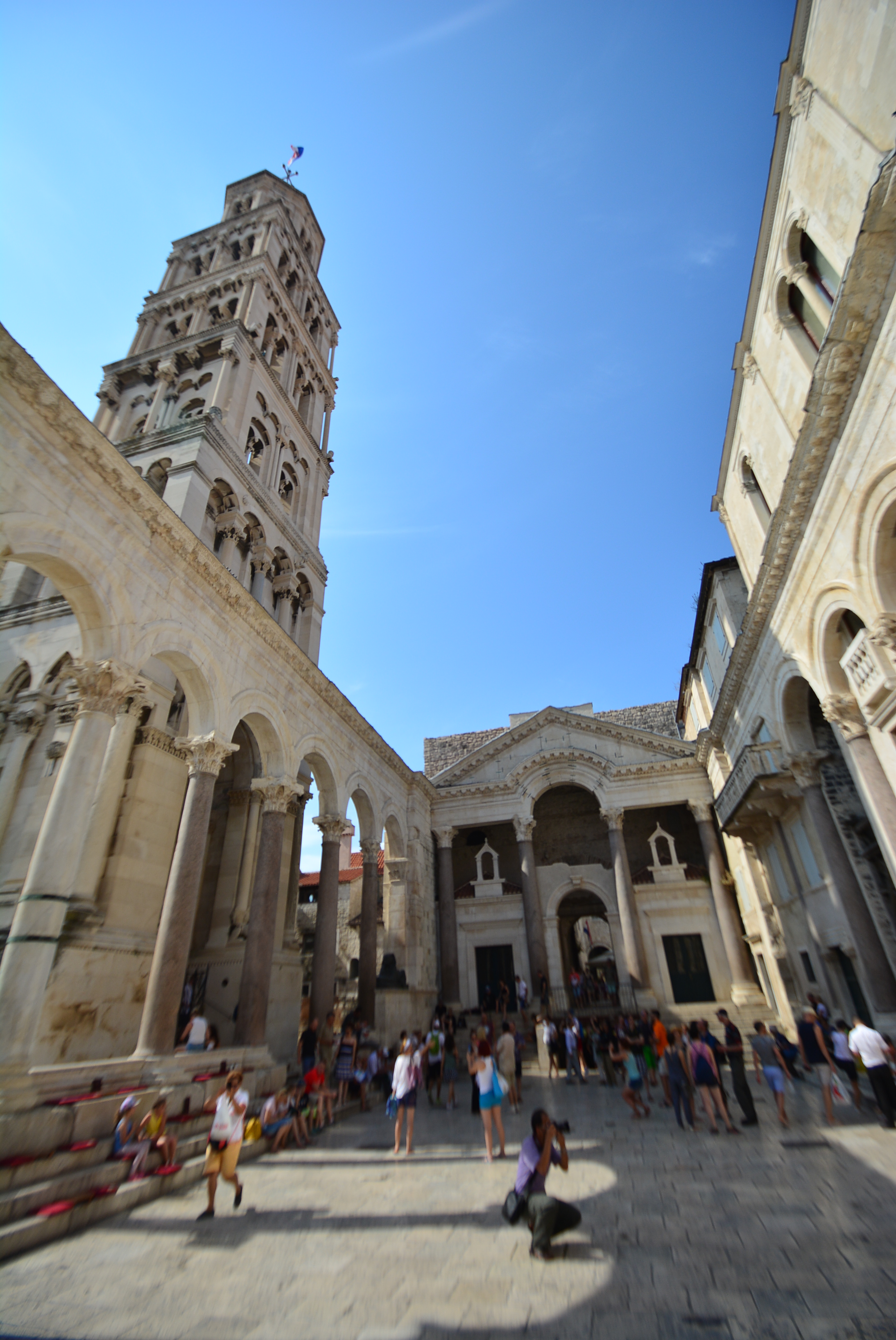 Split. - definitely recommend this place, don't just go to Dubrovnik, there's so much to Split. If you like history and architecture, join their walking tour!