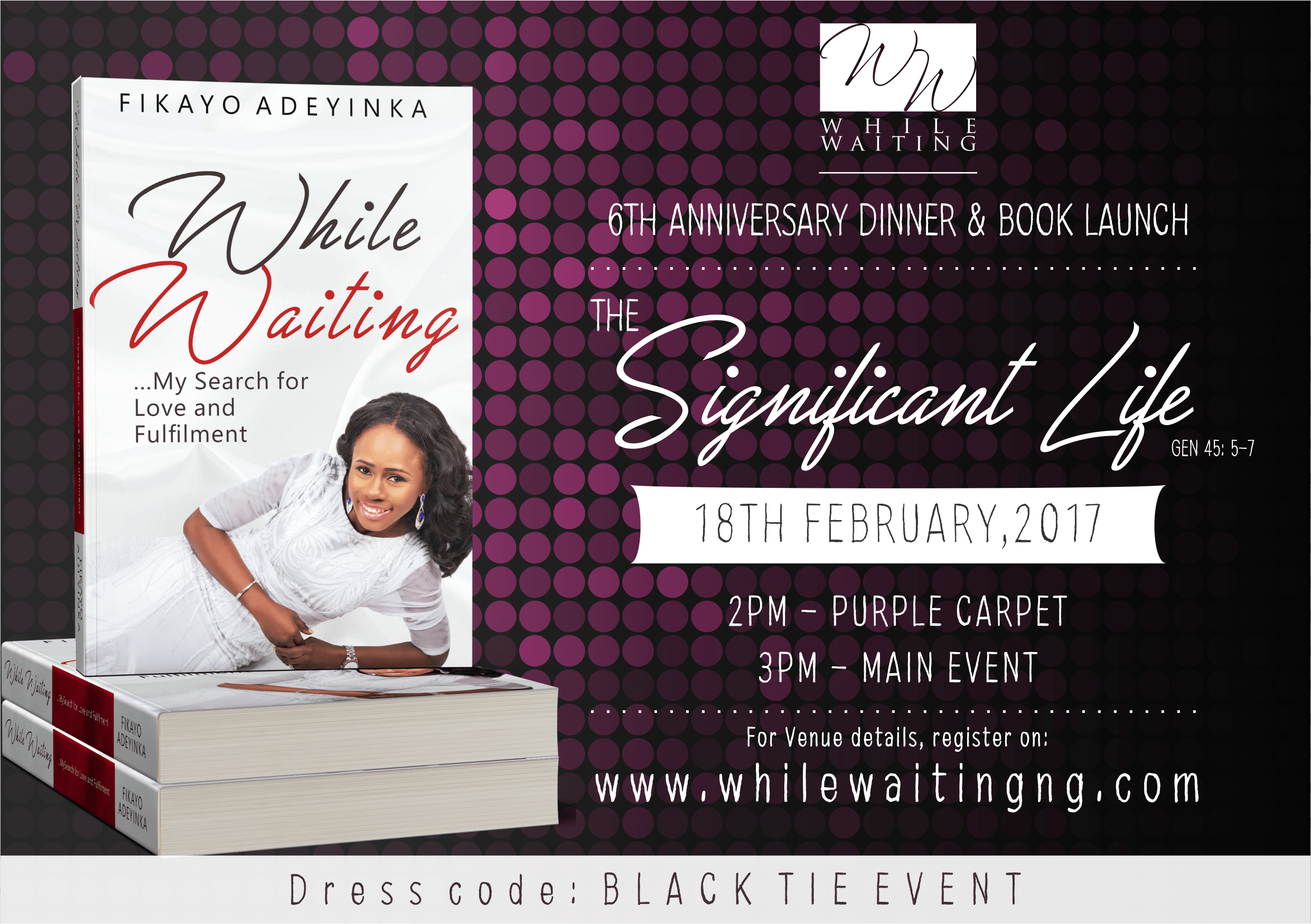 Anniversary Dinner Book Launch