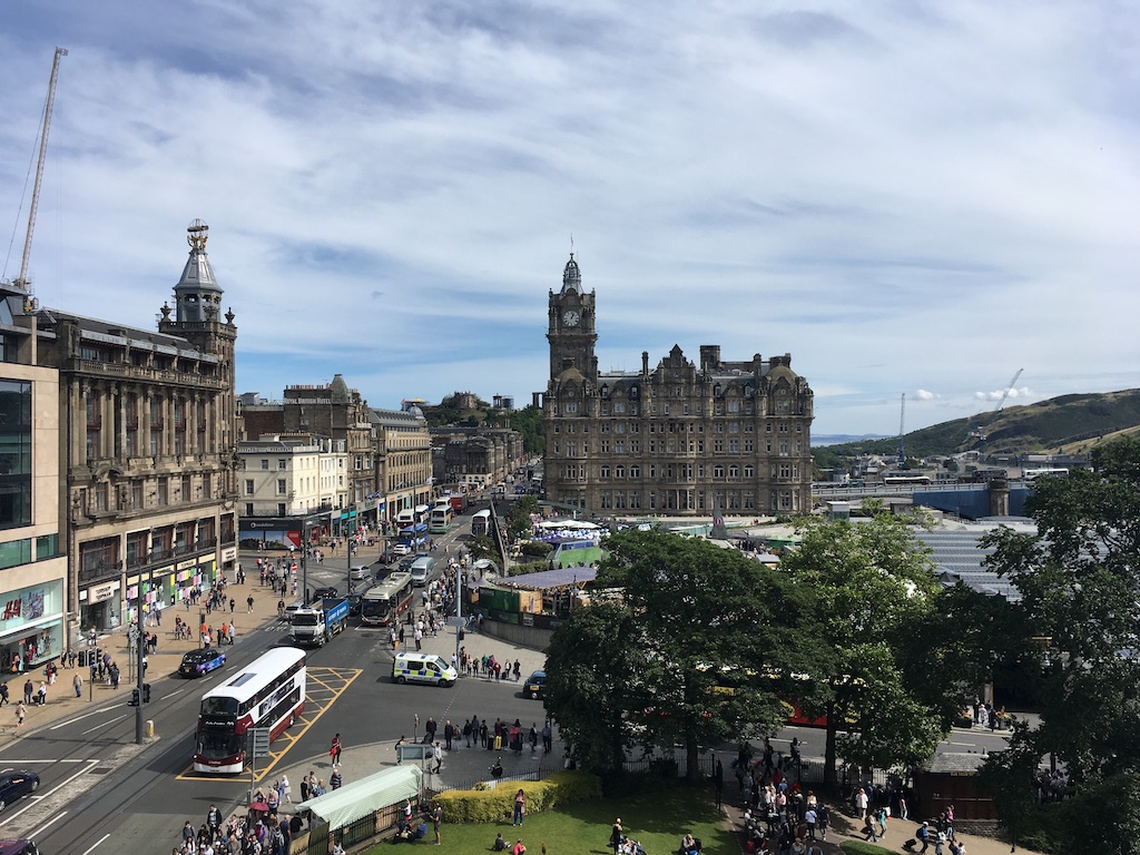Edinburgh from The Scott Monument