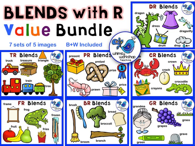 Phonics Rules 8 R Blends Whimsy Workshop Teaching - Space Arts - Stunning 8K Collection