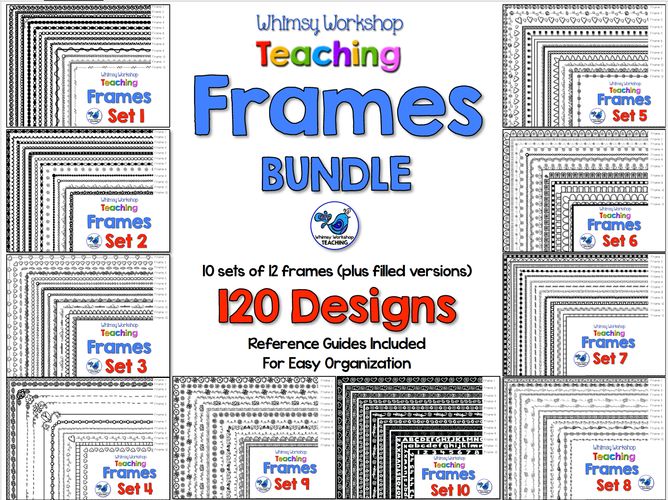 Frames Borders Whimsy Workshop Teaching - Premium Vintage Photo Gallery - 4K