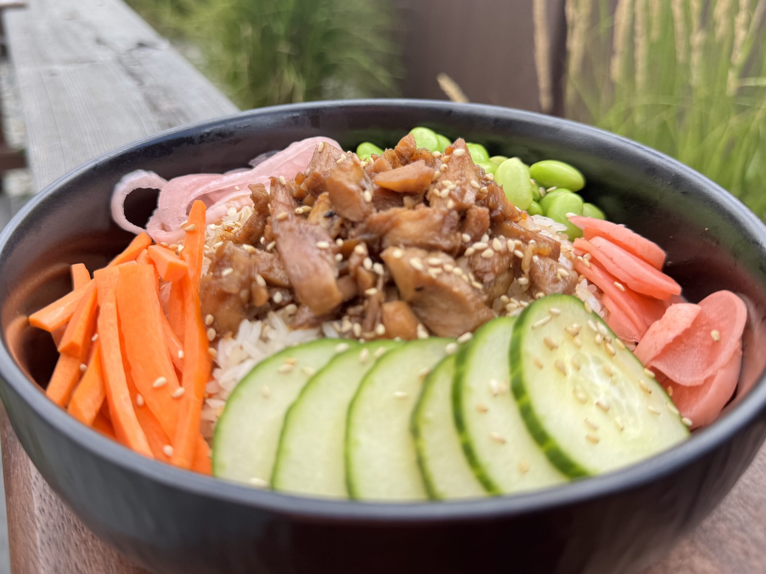 Chicken Teriyaki Donburi Bowls