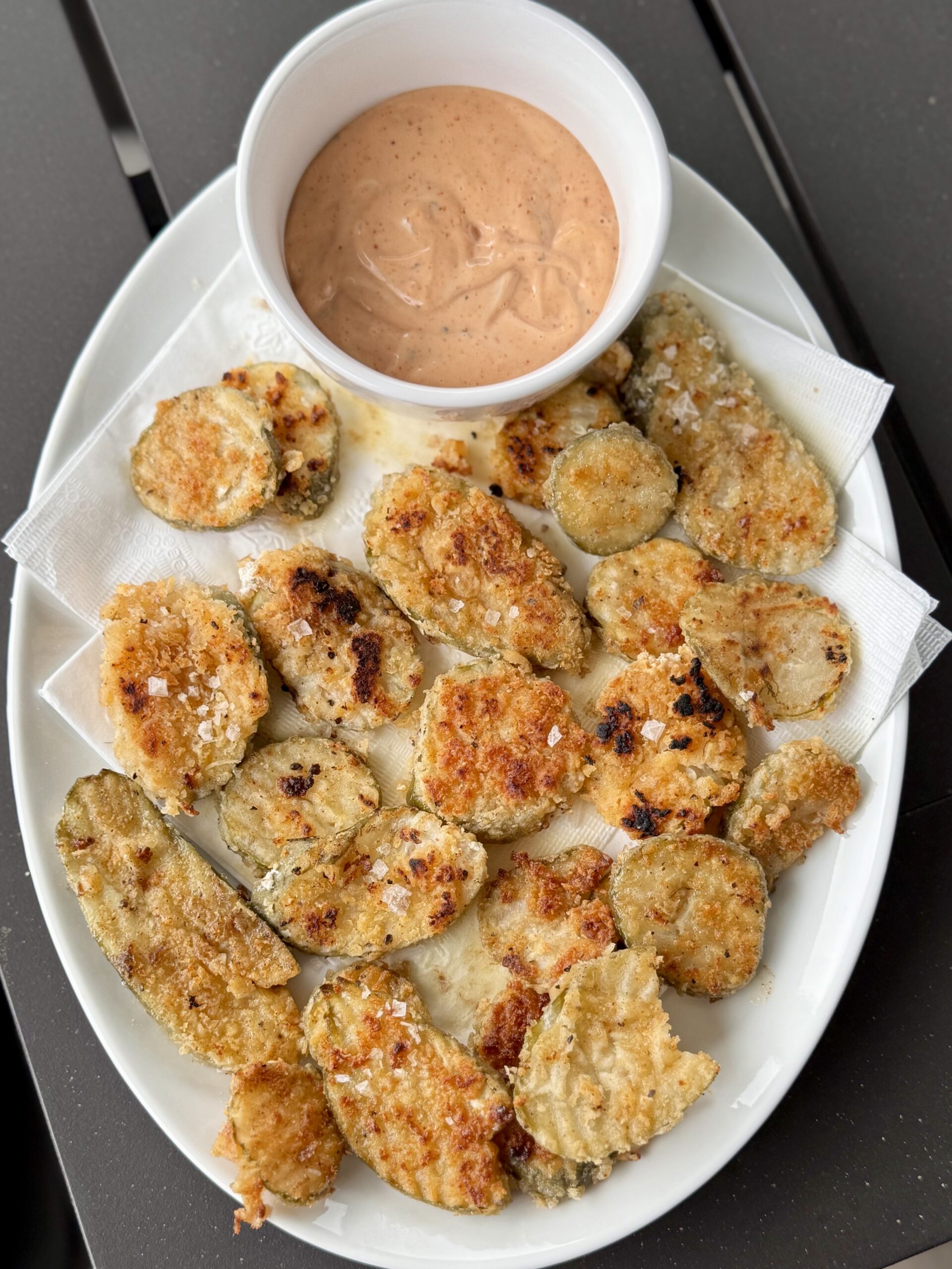 Fried Pickles on the Blackstone
