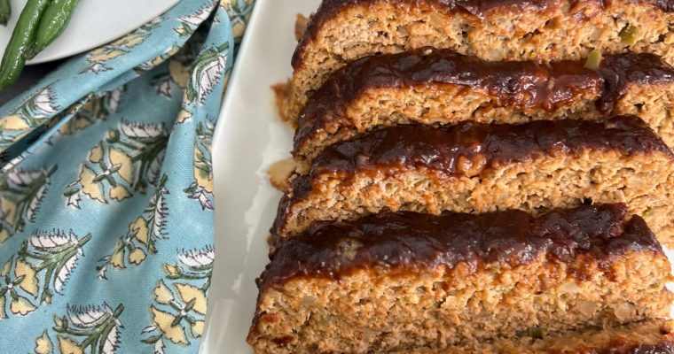 Southwest BBQ Turkey Meatloaf