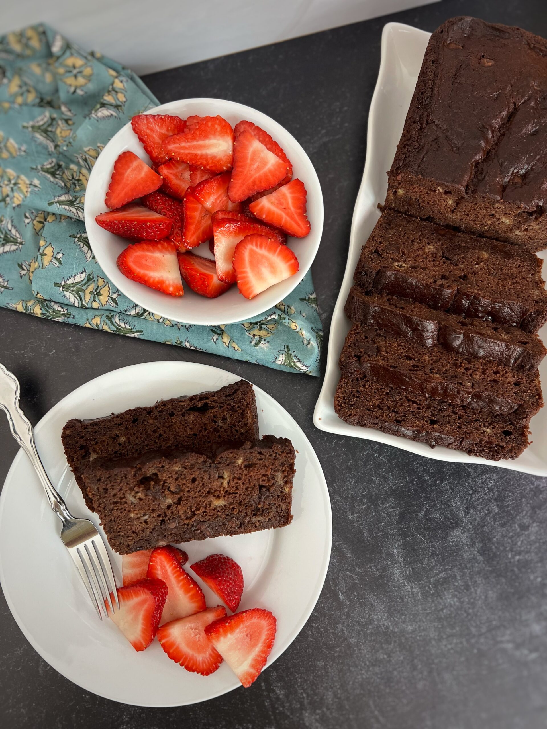 Heavenly Double Chocolate Banana Bread