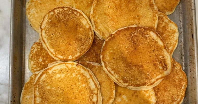 Wake up with HOMEMADE PANCAKES!!!