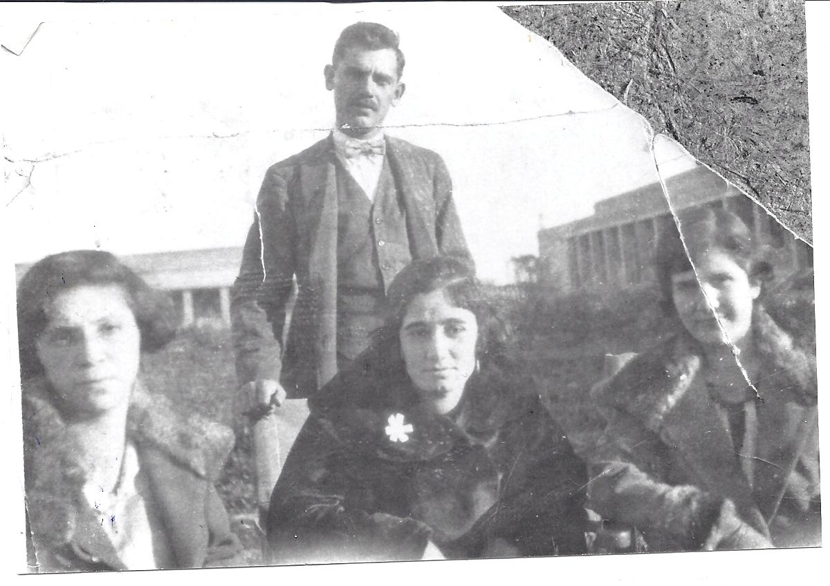 My father, Cyril, his first wife and sister