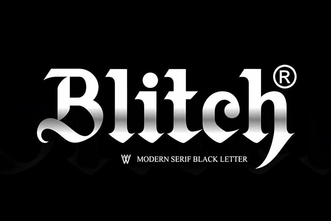 Free font fonts Blackletter gothic horror gothic font